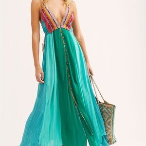 Soleil maxi dress from free people 🧜🏻♀️